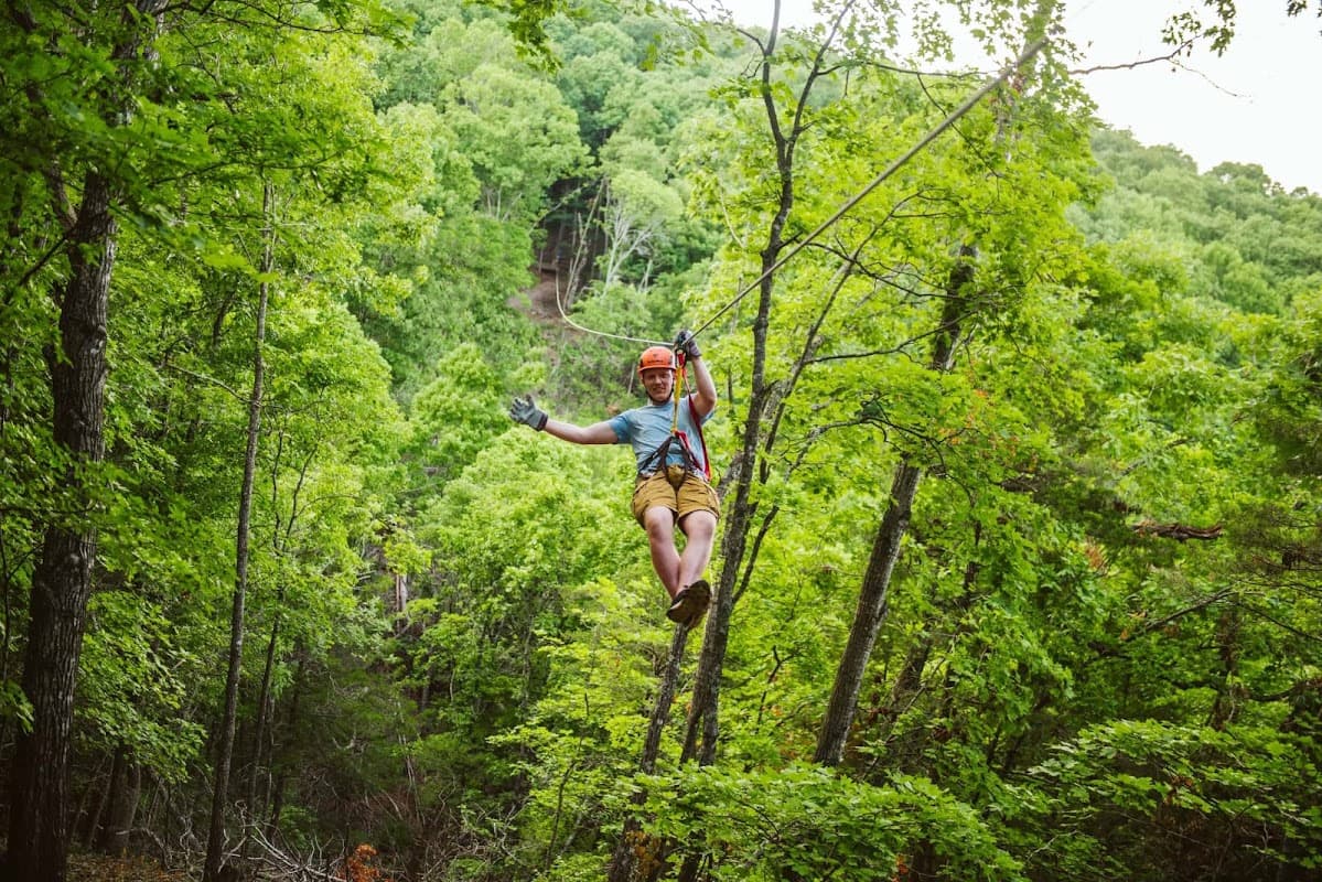 Bransons Best Zipline - Shepherd of the Hills Zipline Canopy Tours