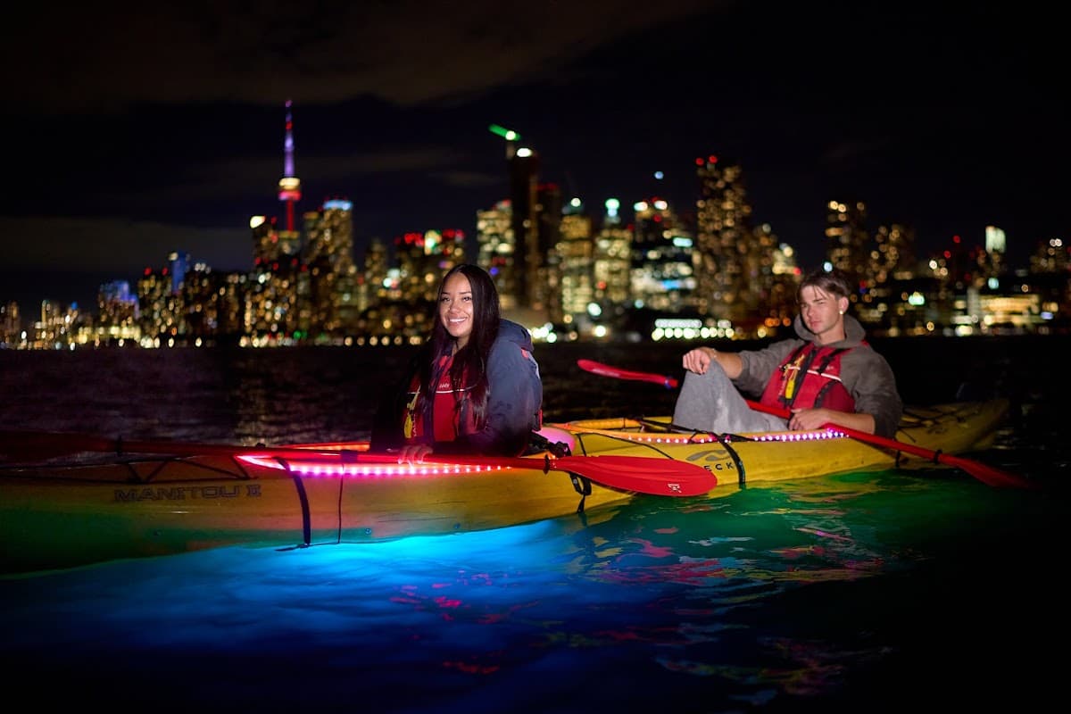 Paddle Pirates Glow in the Dark at Cherry Beach!